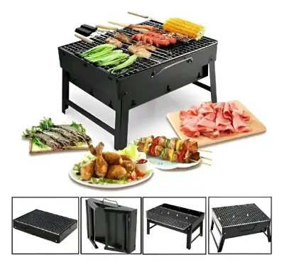Parrilla portátil plegable para asados - miniatura 1