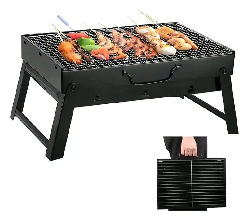 Parrilla portátil plegable para asados - 5