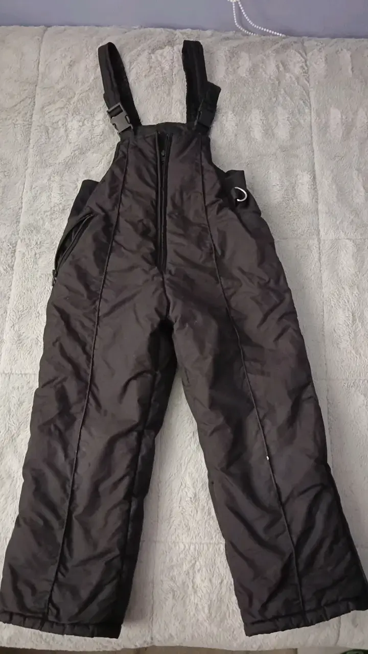 Pantalón de nieve Swiss Alps negros talla 6 - 1