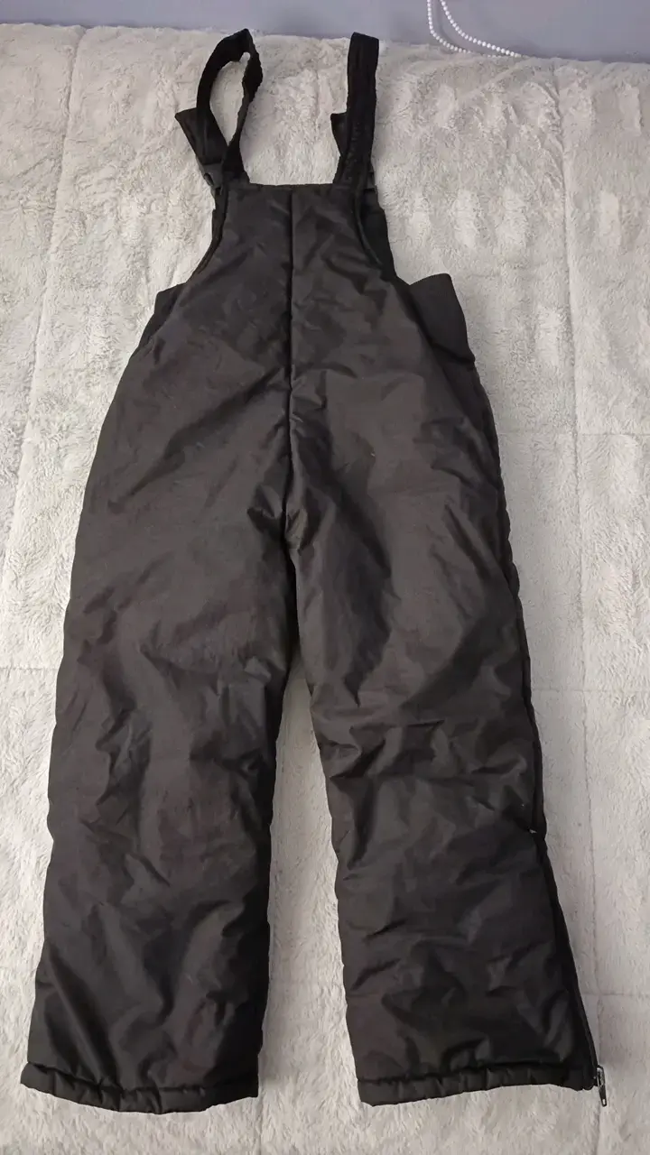 Pantalón de nieve Swiss Alps negros talla 6 - 2