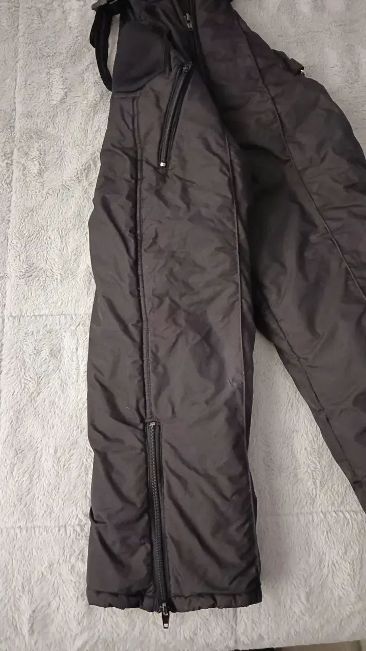 Pantalón de nieve Swiss Alps negros talla 6 - 3