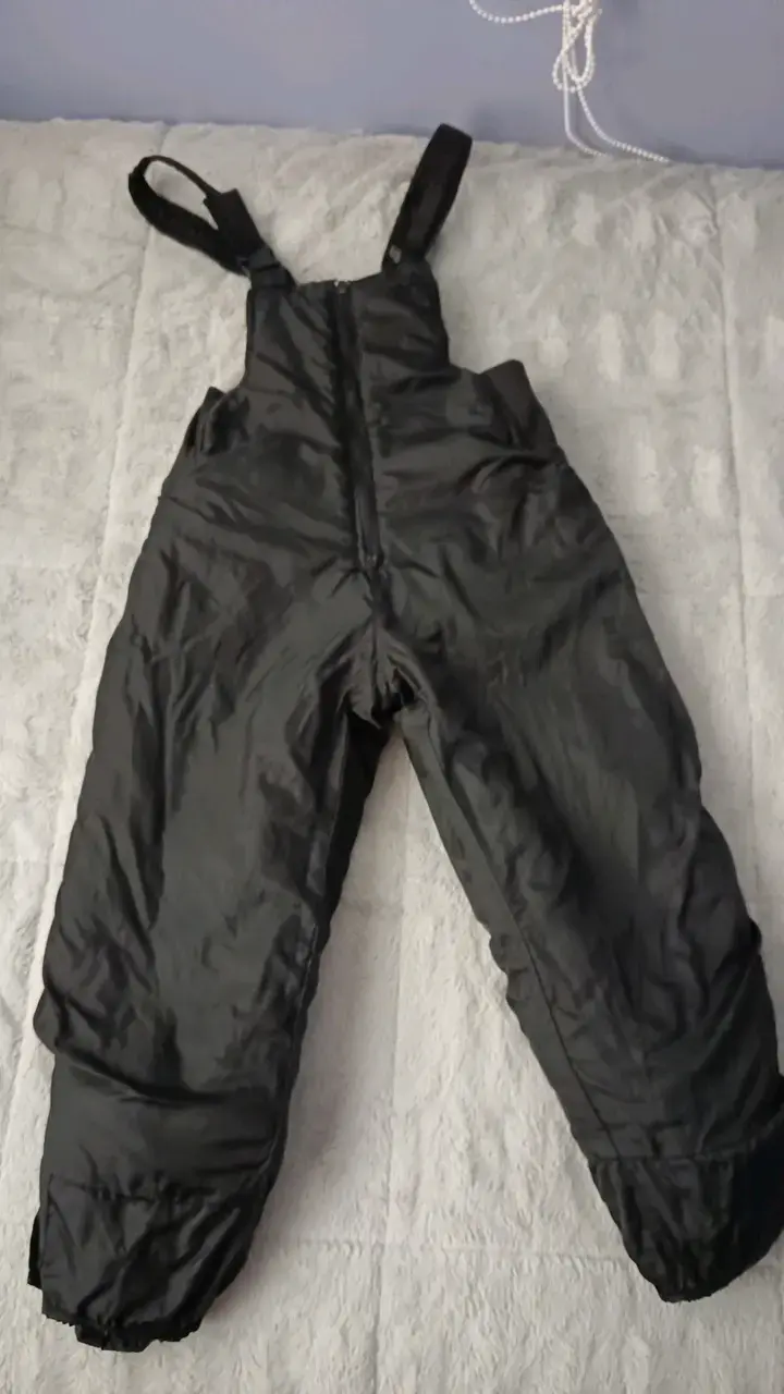 Pantalón de nieve Swiss Alps negros talla 6 - 5