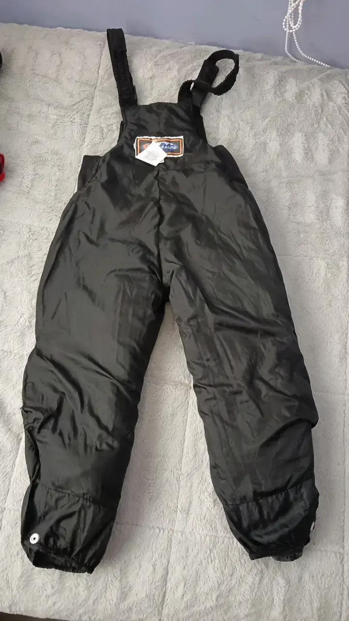 Pantalón de nieve Swiss Alps negros talla 6 - 6