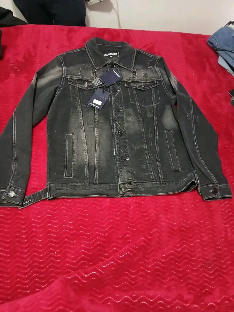 Jeans de mezclilla rasgados para hombre - 3