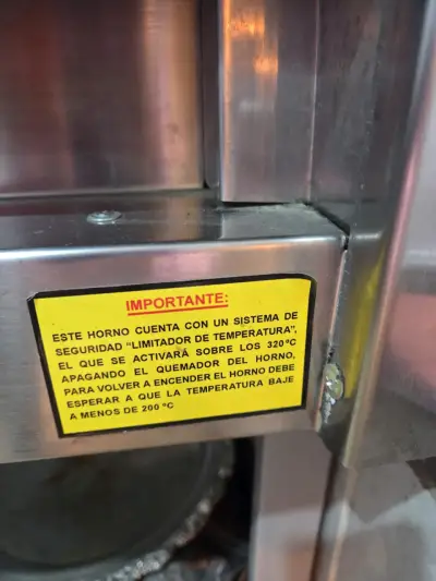 Horno de acero inoxidable Maigas con termómetro - miniatura 4