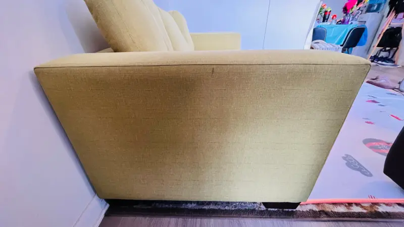 Sofa 3 cuerpos verde oliva - 4