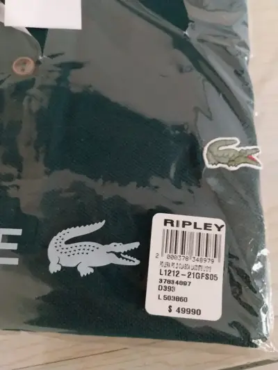 Polera Polo Verde Lacoste Hombre - miniatura 2