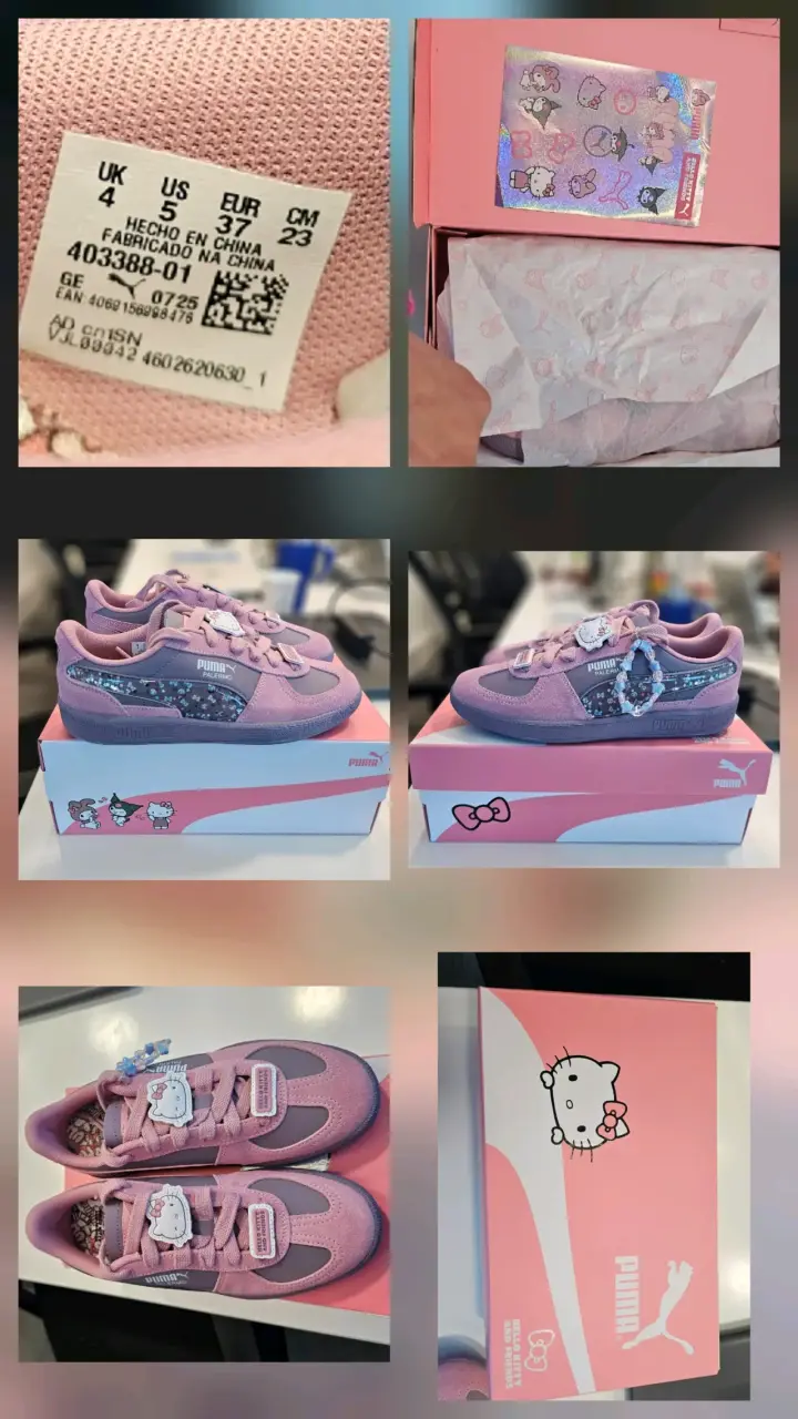 Zapatillas Puma Palermo Hello Kitty 37 - 2
