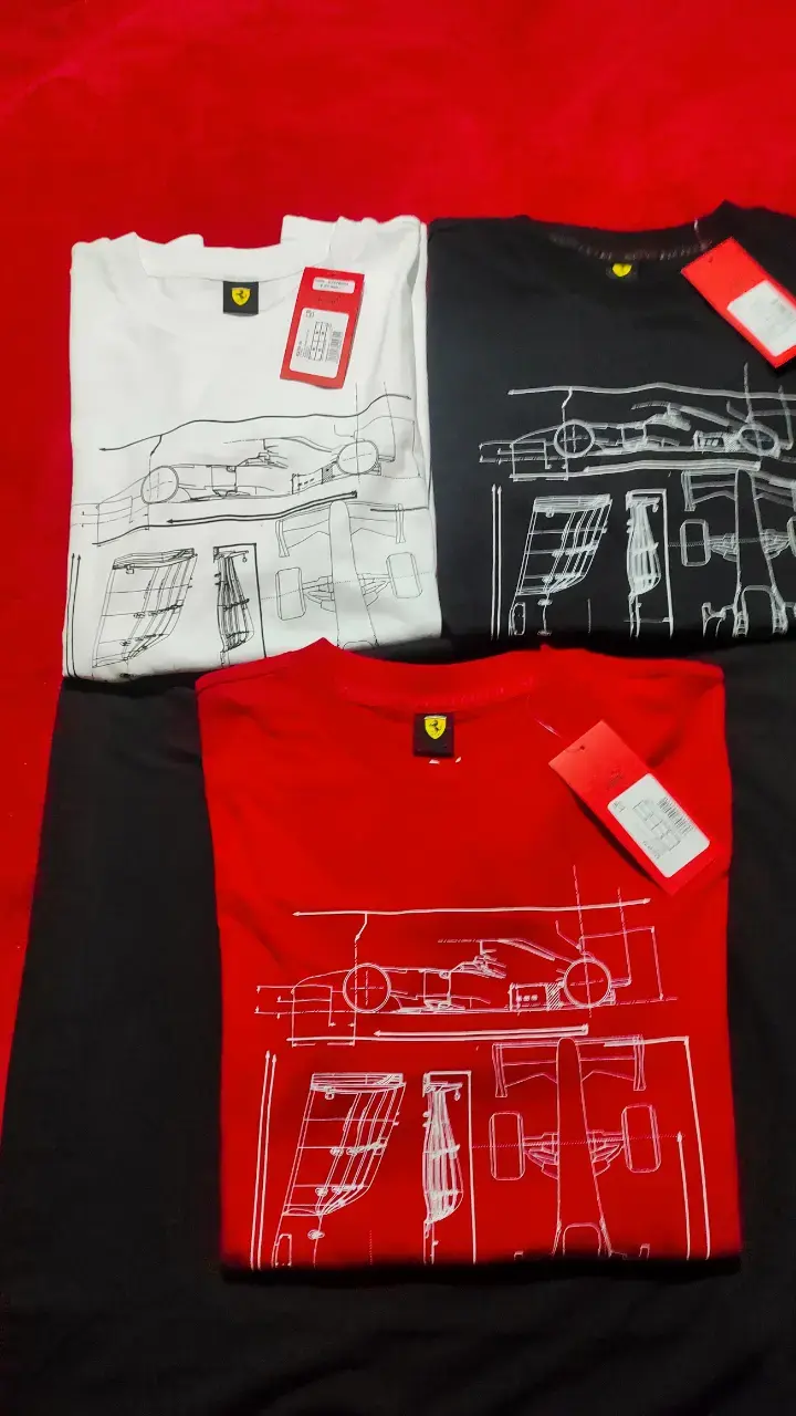 Poleras Ferrari para hombre en varios colores - 5