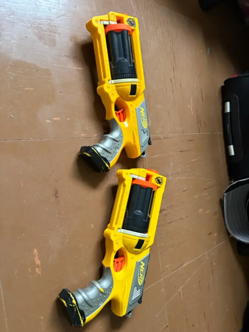 Lote de pistolas Nerf de juguete en buen estado - 3