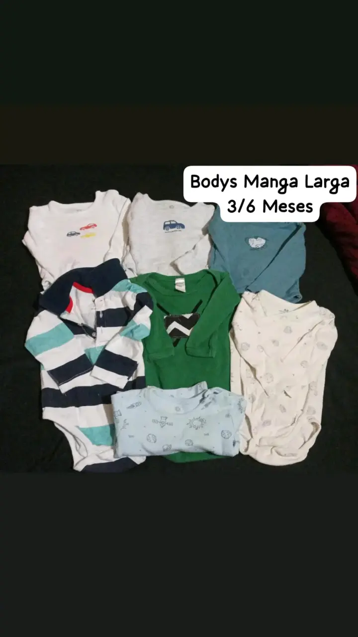 Lote de bodys y ropa para bebé 0-6 meses - 2