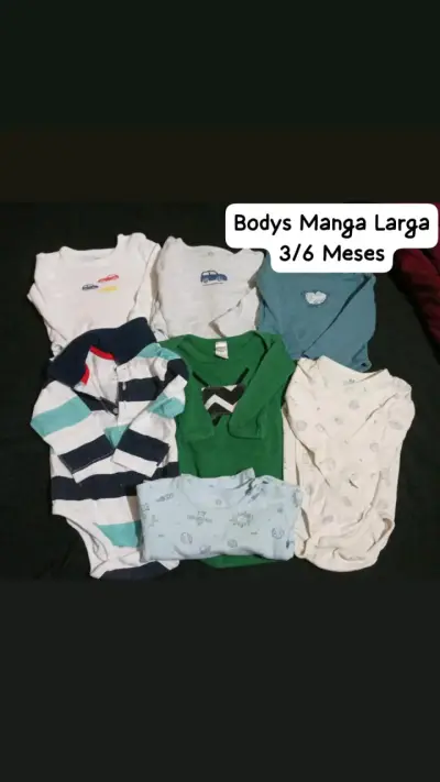 Lote de bodys y ropa para bebé 0-6 meses - miniatura 2
