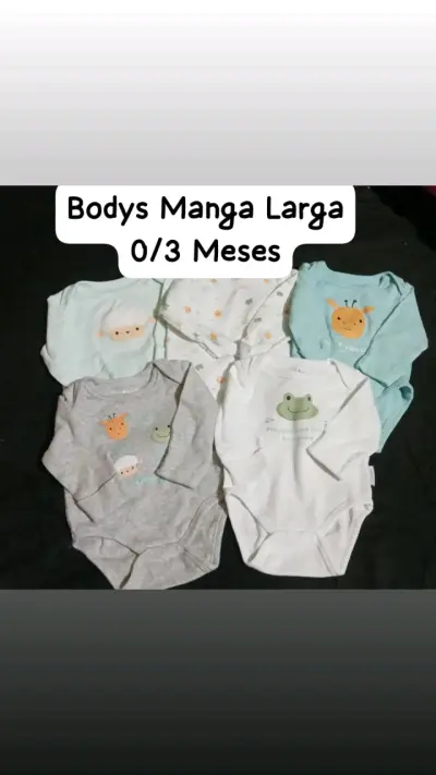 Lote de bodys y ropa para bebé 0-6 meses - miniatura 3