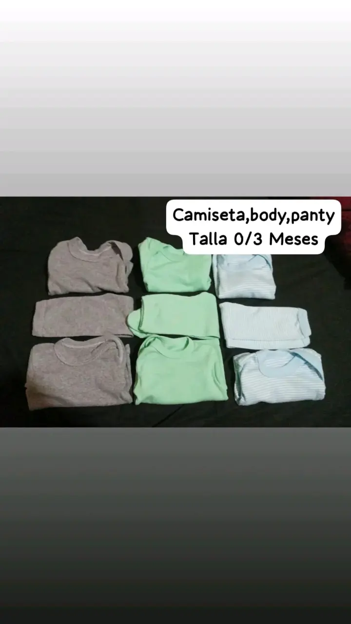 Lote de bodys y ropa para bebé 0-6 meses - 5