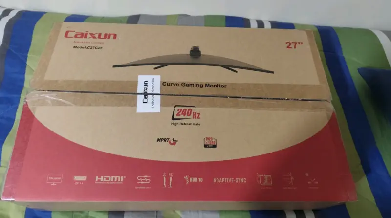 Monitor gaming curvo Caixun 27 pulgadas - 2