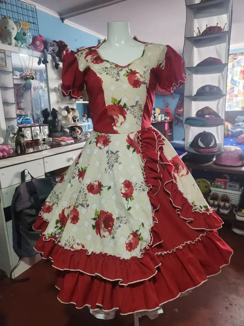 Vestido de cueca - 5