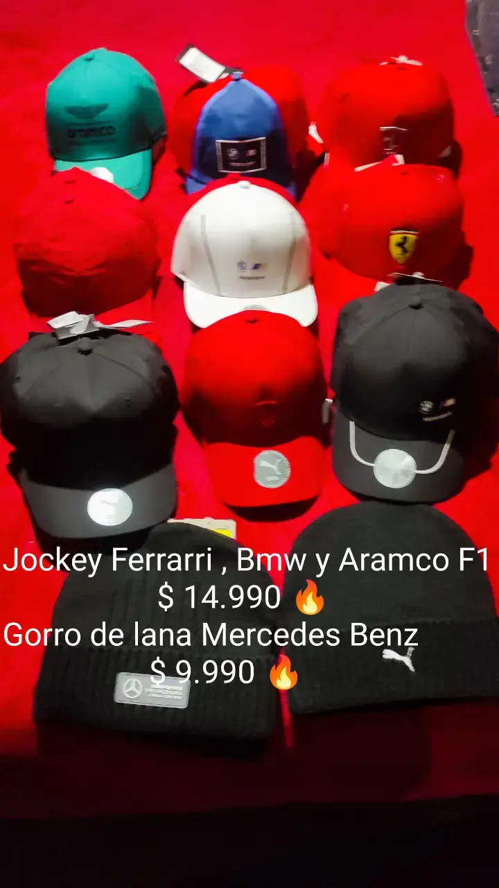 Polera Escudería Ferrari Negra - 1