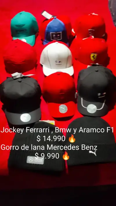 Polera Escudería Ferrari Negra - miniatura 1