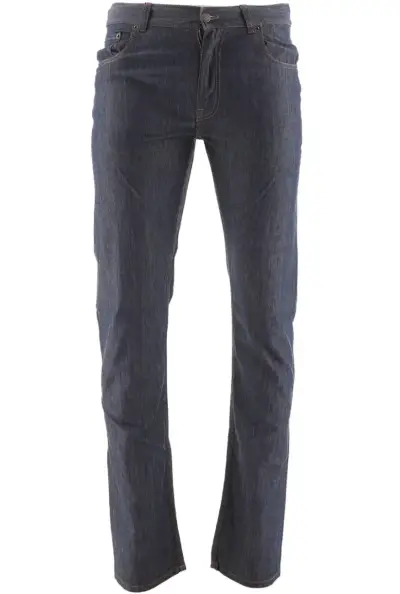 Jeans de hombre Lacoste azul oscuro, Nuevo - miniatura 1