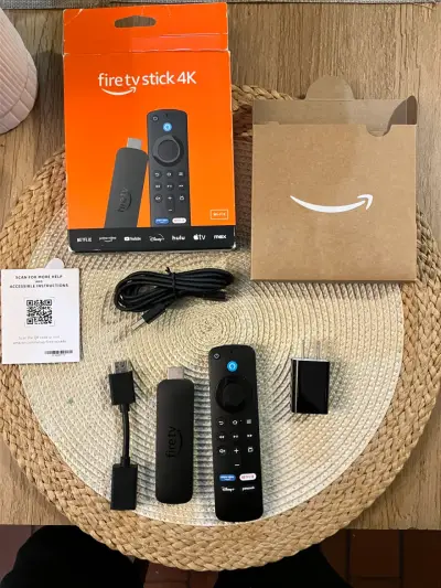Fire TV Stick 4K con control remoto por voz Alexa - miniatura 1