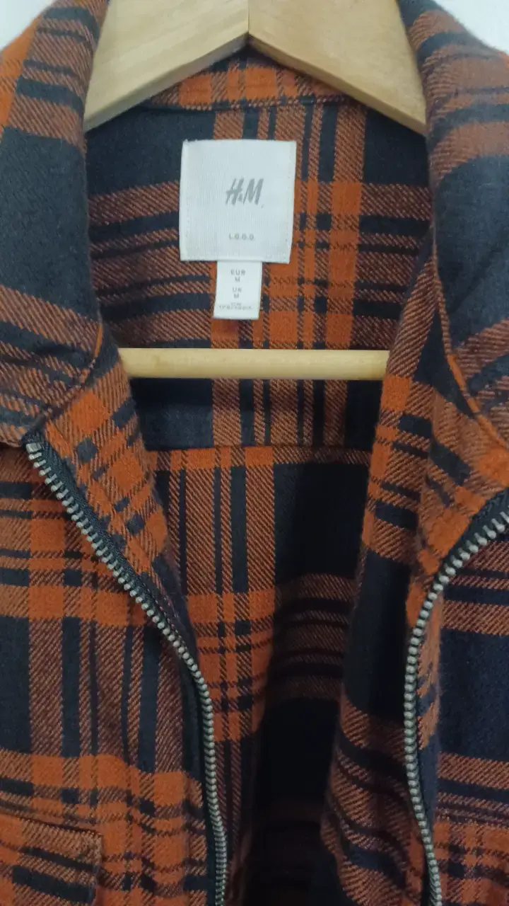 Chaqueta de franela a cuadros H&M - 4