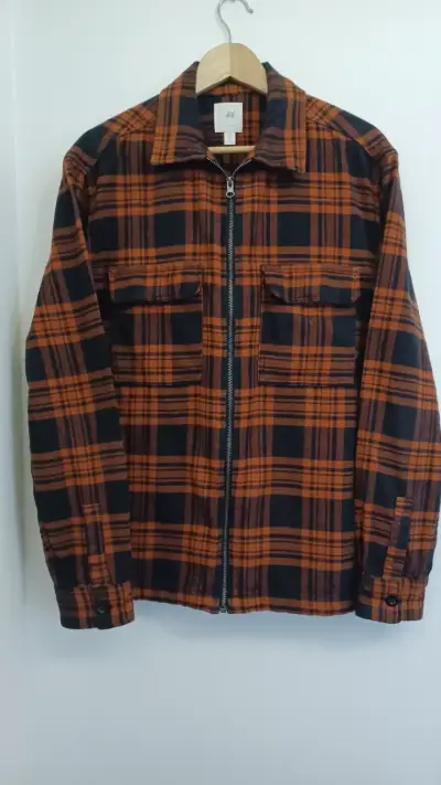 Chaqueta de franela a cuadros H&M - miniatura 5