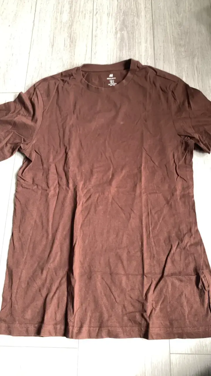 Polera marrón H&M regular fit - 1