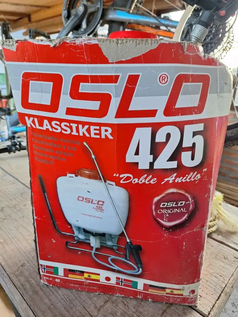 Pulverizador mochila Oslo 425 doble anillo