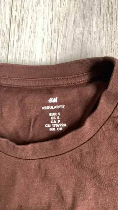 Polera marrón H&M regular fit - miniatura 2