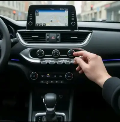 Panel de control de aire acondicionado Kia Río UB - miniatura 3