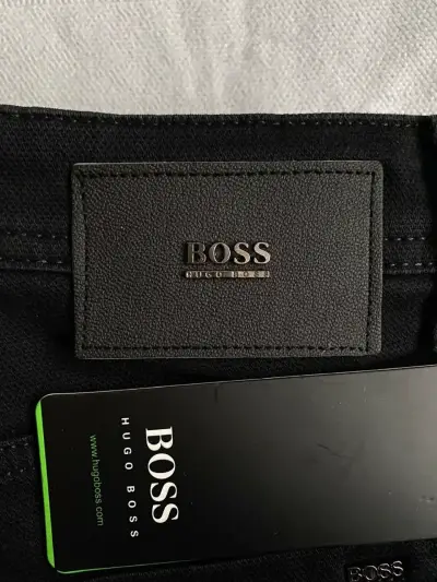 Jeans negros Hugo Boss para hombre - miniatura 3