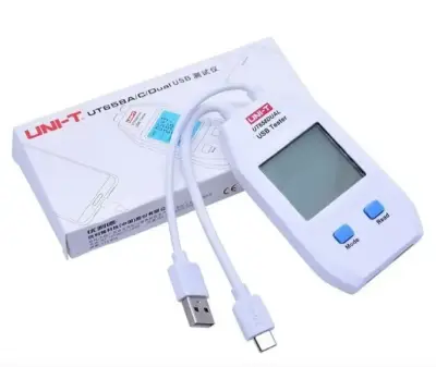 Probador USB Dual UNI-T Medición de Volt/corriente - miniatura 1