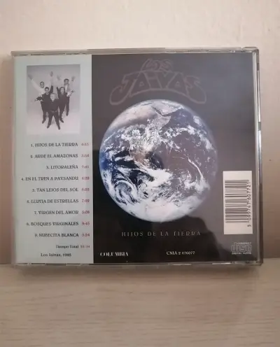 CD Los JAIVAS, Hijos de la Tierra, excelente dific - miniatura 3