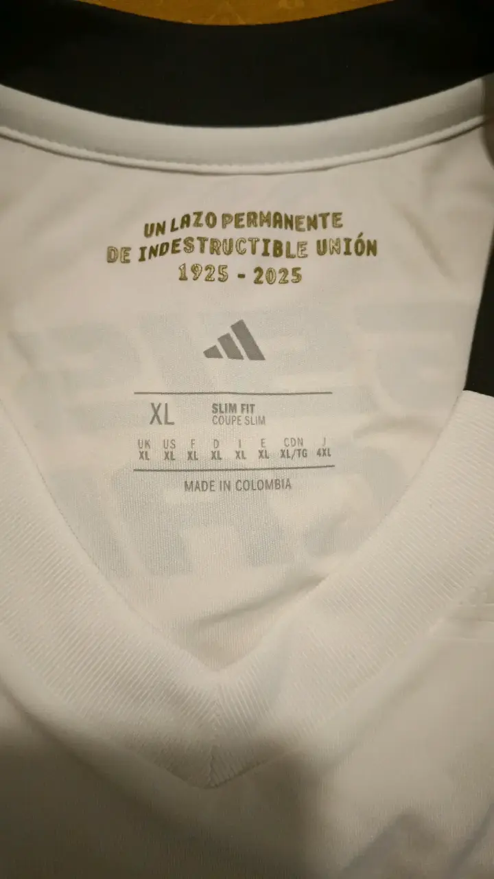 Camiseta Colo-Colo 2025 Adidas Blanca - 3