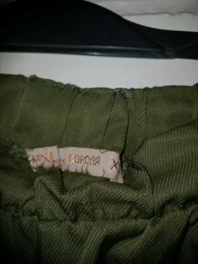 Pantalones de mujer en verde y negro talla XL - miniatura 1