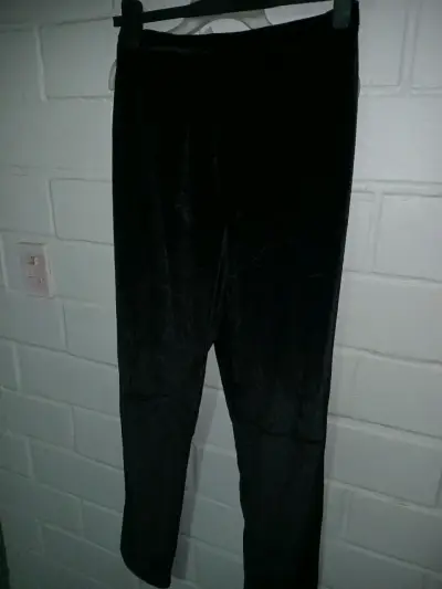 Pantalones de mujer en verde y negro talla XL - miniatura 5