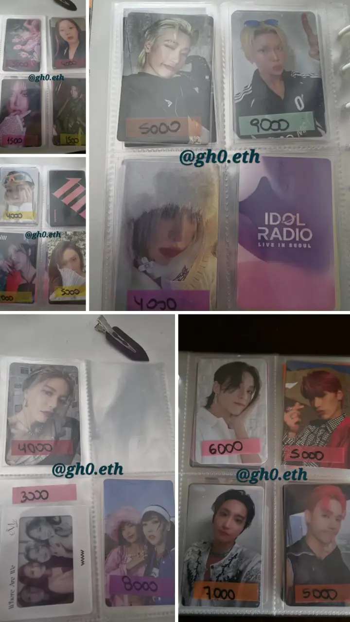 Photocards de txt, enhypen,xlov, mammoo y ateez - 3