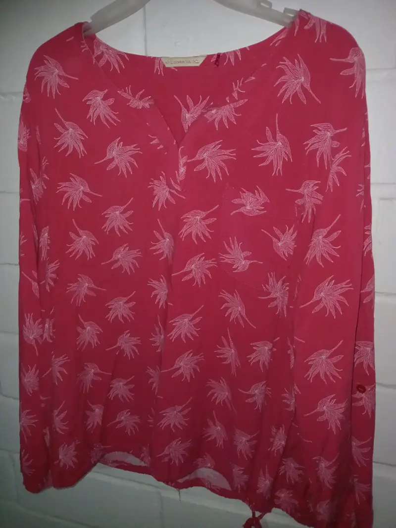 Blusa de mujer blanca Extralindas talla L - 4