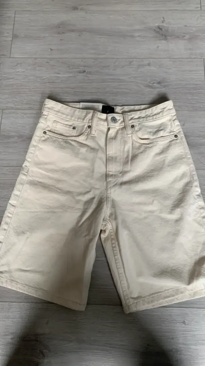 Bermudas beige H&M Relaxed Fit - 1
