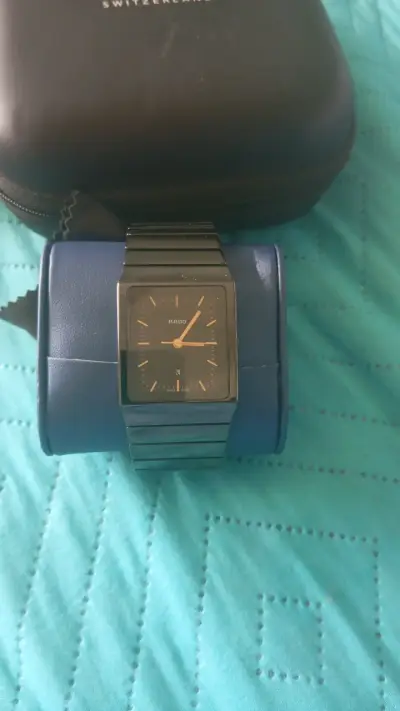 Reloj Rado Cerámico Negro Suizo - miniatura 2