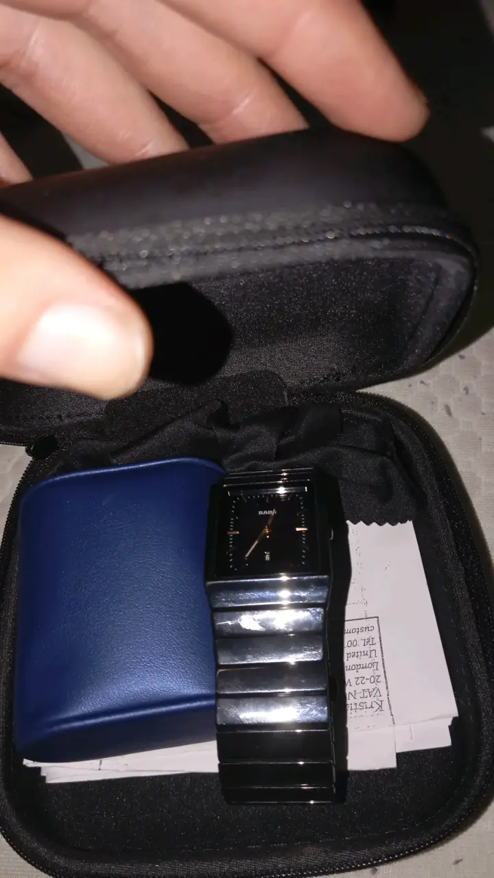 Reloj Rado Cerámico Negro Suizo - 6