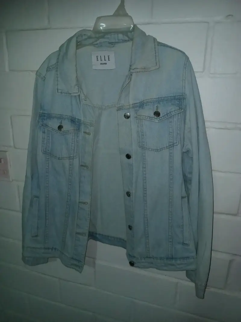 Chaqueta de mezclilla Elle XXL - 4