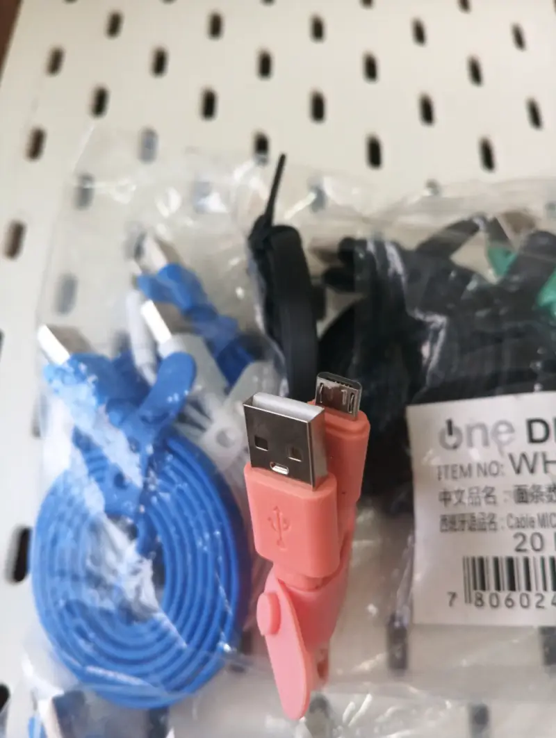 Cables USB a Micro USB de Colores - 1