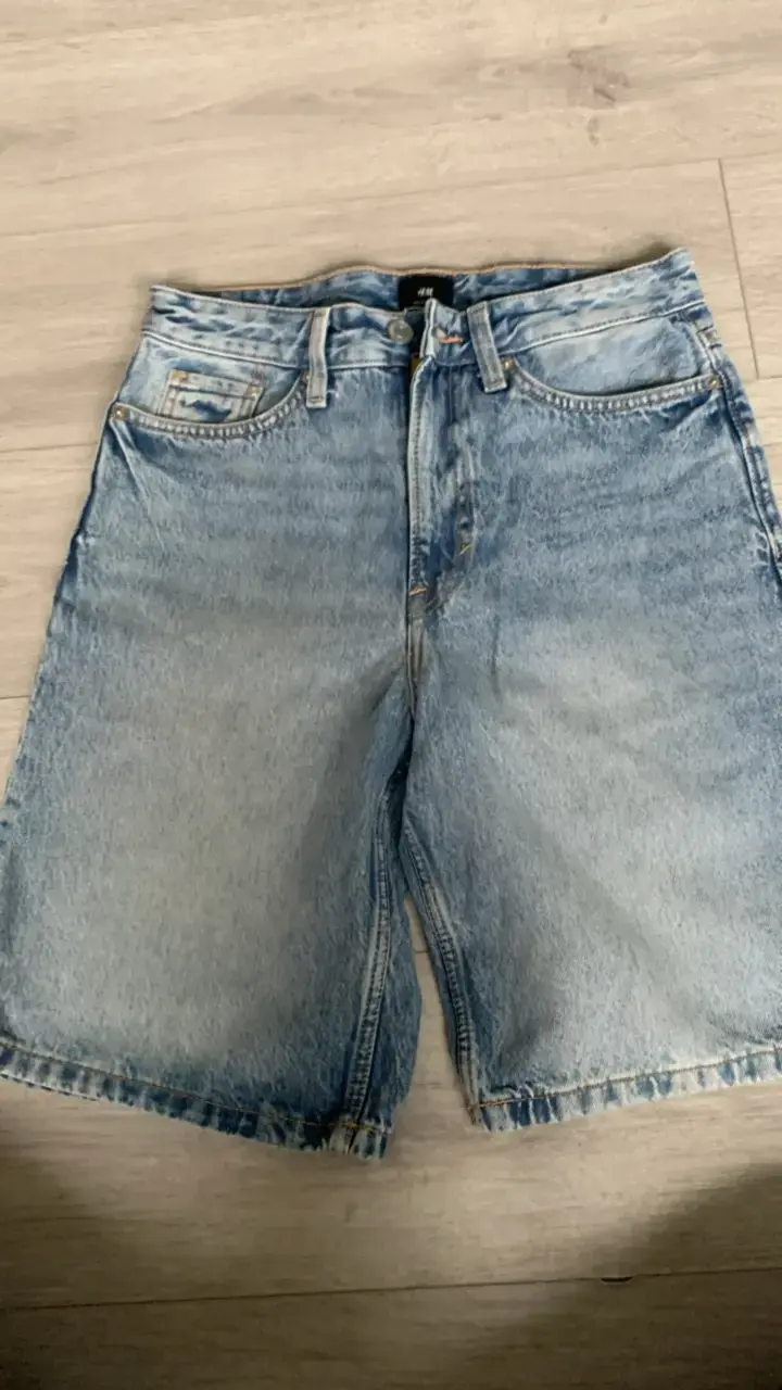 Shorts de mezclilla H&M Relaxed Fit