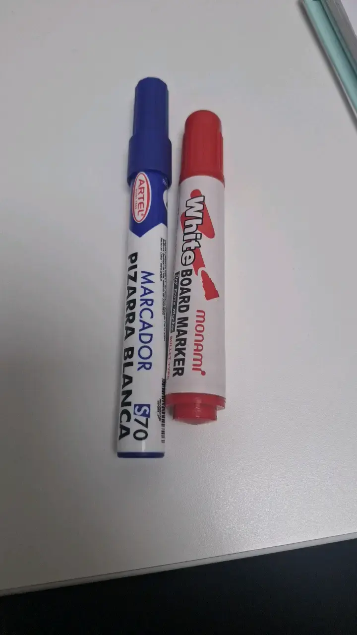 Set de marcadores para pizarra blanca