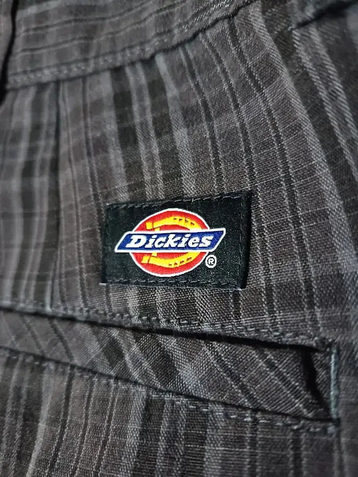 Shorts Dickies Negro A Cuadrille - 2