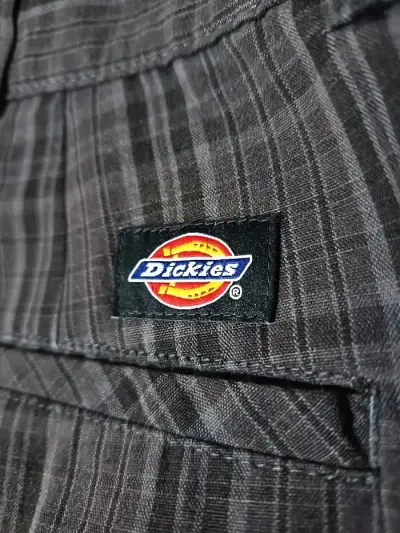 Shorts Dickies Negro A Cuadrille - miniatura 2