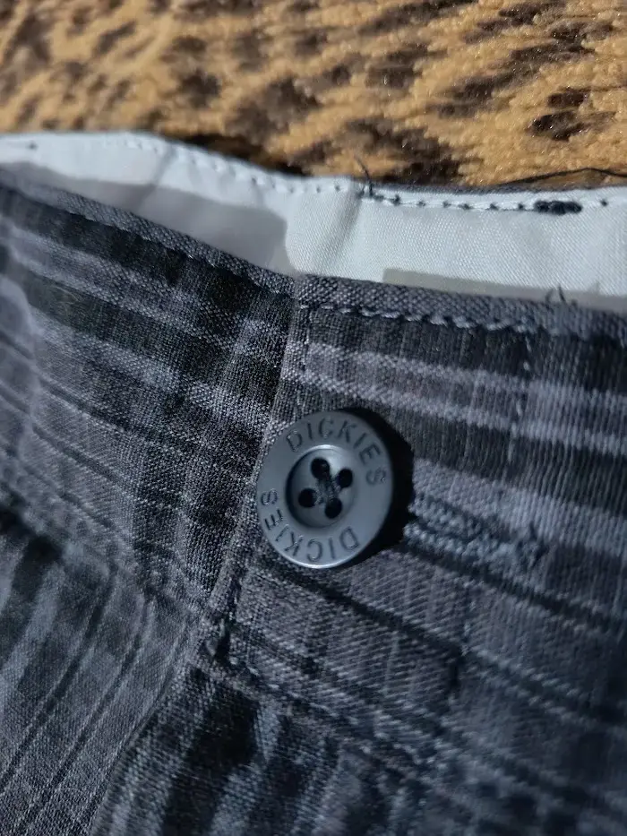 Shorts Dickies Negro A Cuadrille - 4