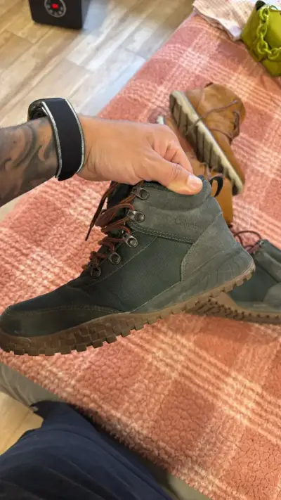 Botas de senderismo Columbia verdes para hombre - miniatura 4
