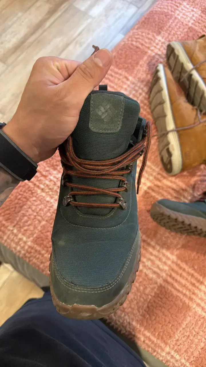 Botas de senderismo Columbia verdes para hombre - 5
